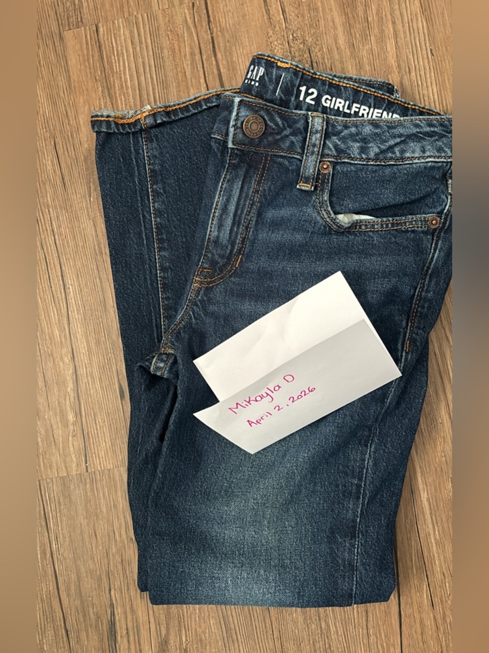 Gap girlfriend jeans